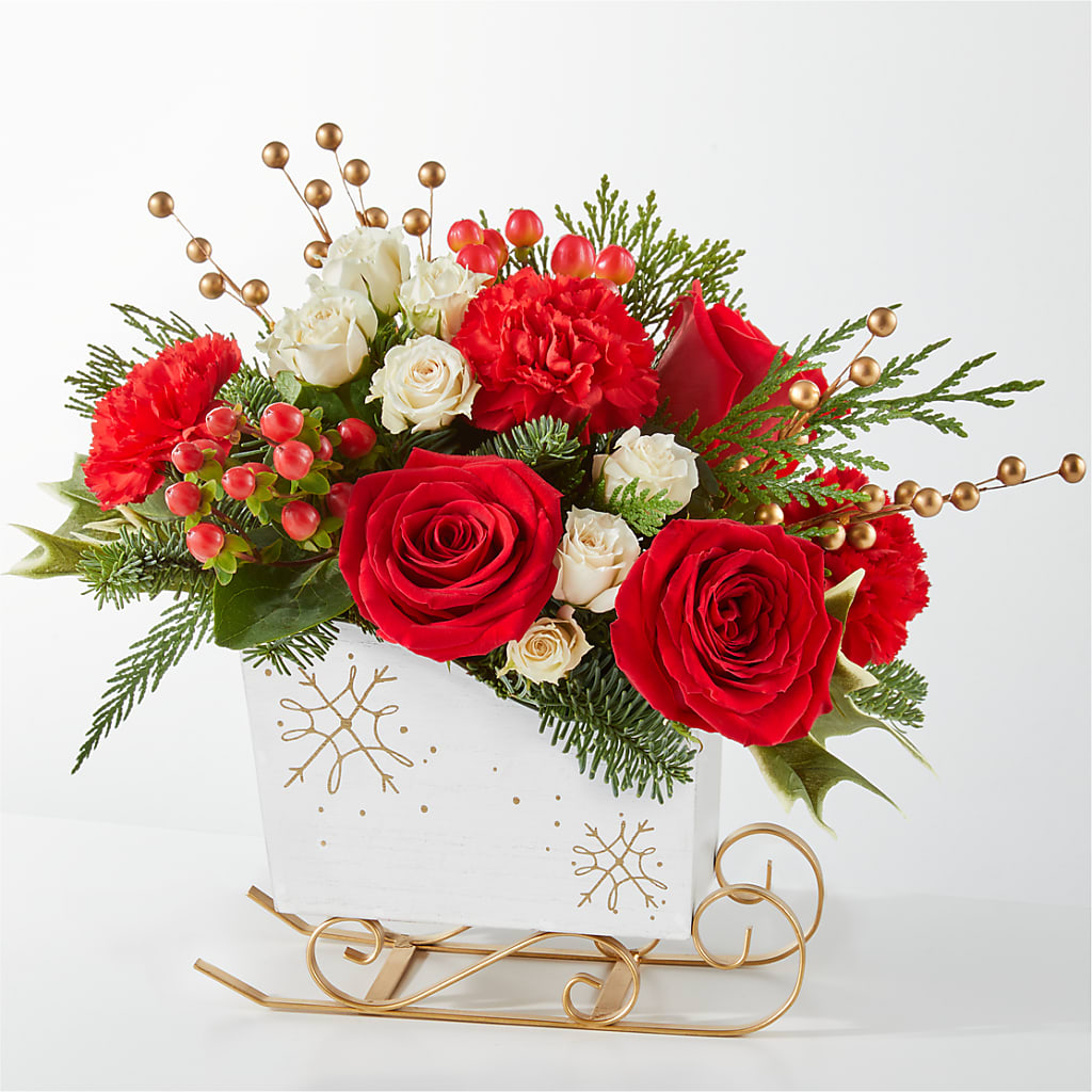 Gone Sledding Bouquet – Albelos Flowers Llc, Tampa FL