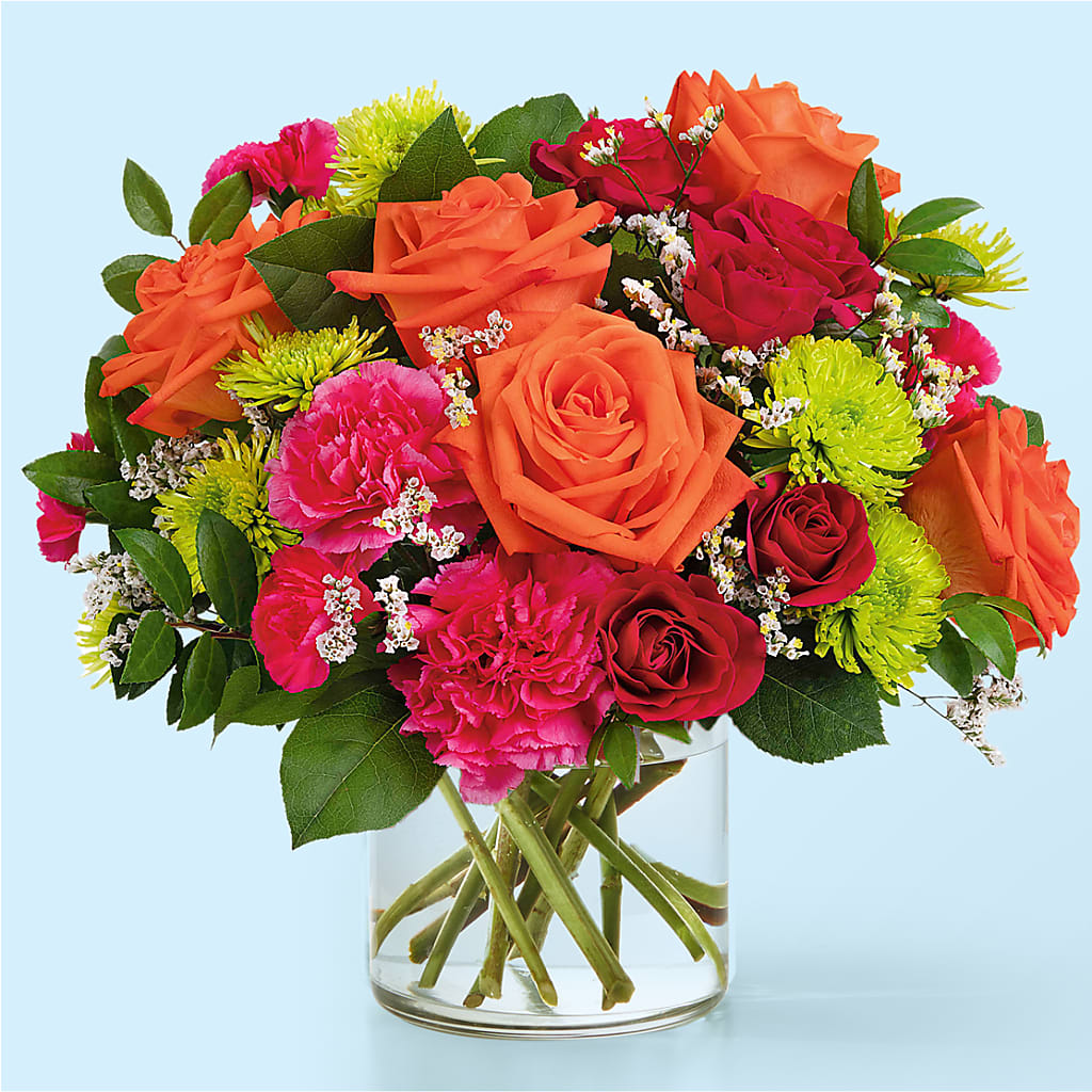 Colorful Carnival Bouquet – Albelos Flowers Llc, Tampa FL