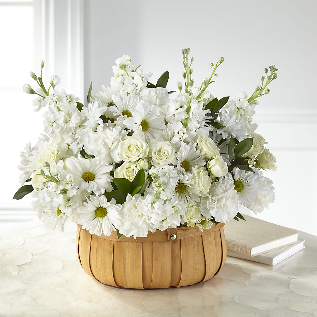 Graceful Garden Basket – Albelos Flowers Llc, Tampa FL