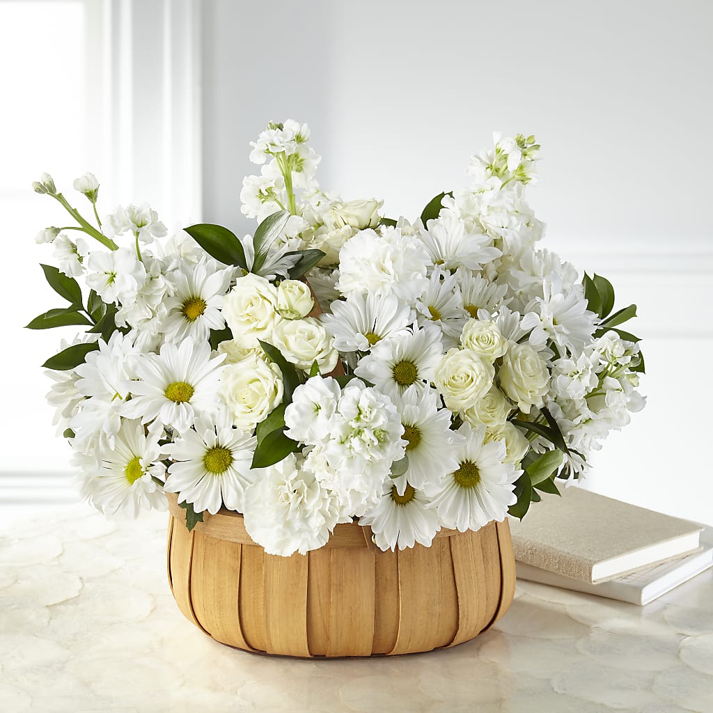 Graceful Garden Basket – Albelos Flowers Llc, Tampa FL