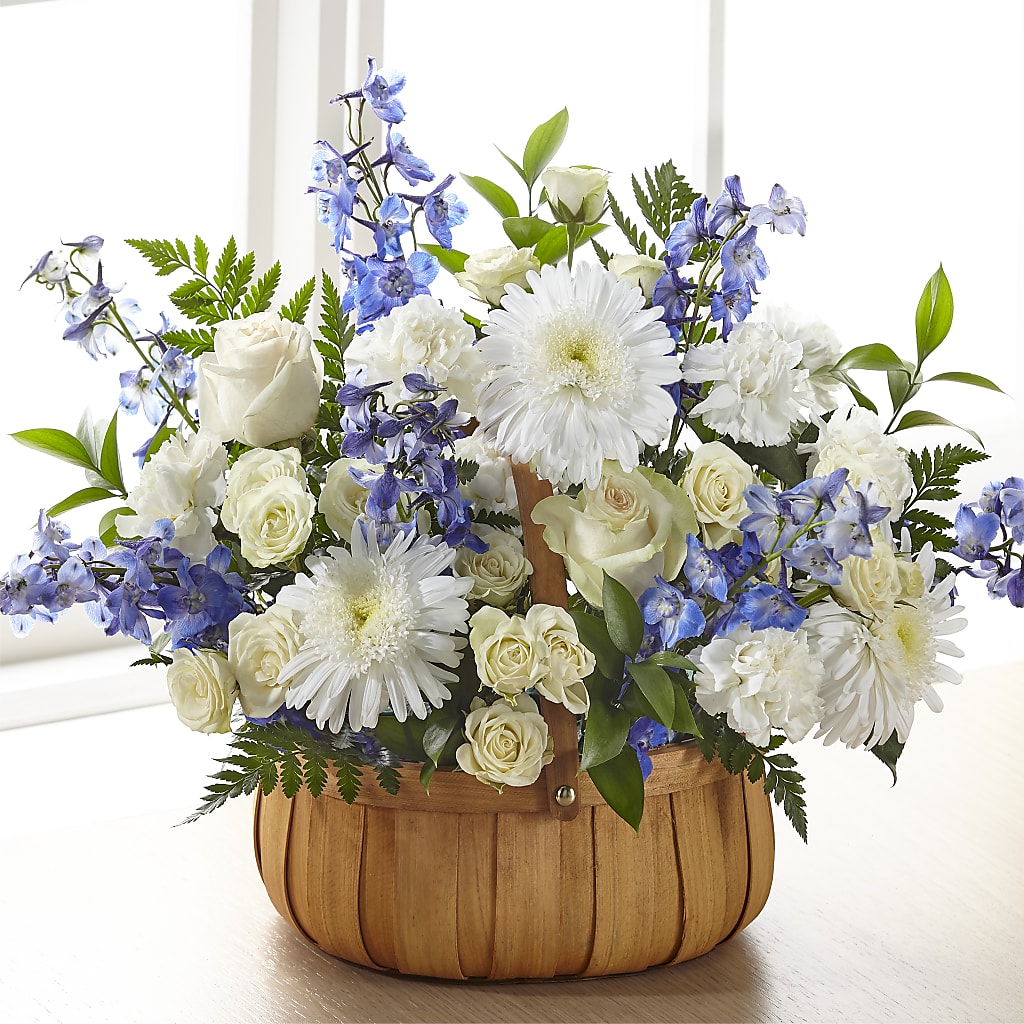 Harmony & Grace Basket – Albelos Flowers Llc, Tampa FL