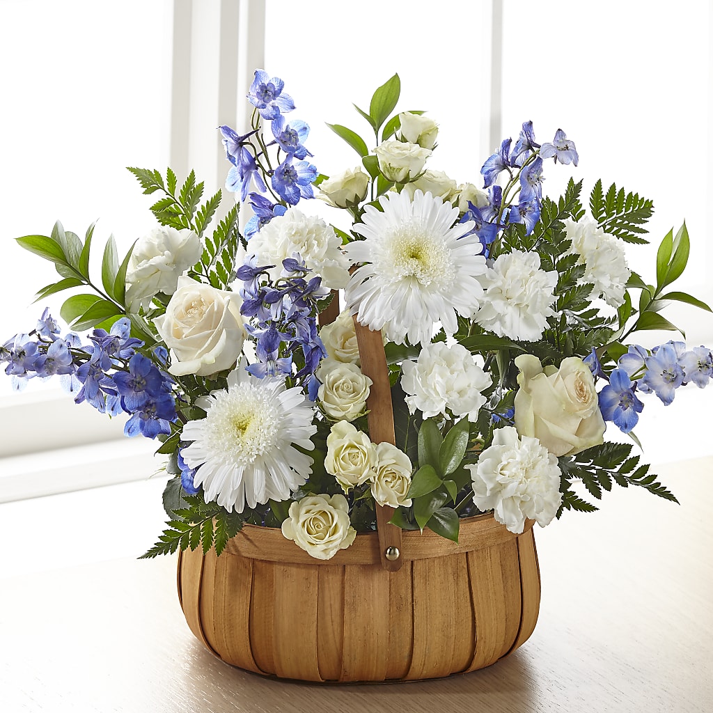 Harmony & Grace Basket – Albelos Flowers Llc, Tampa FL