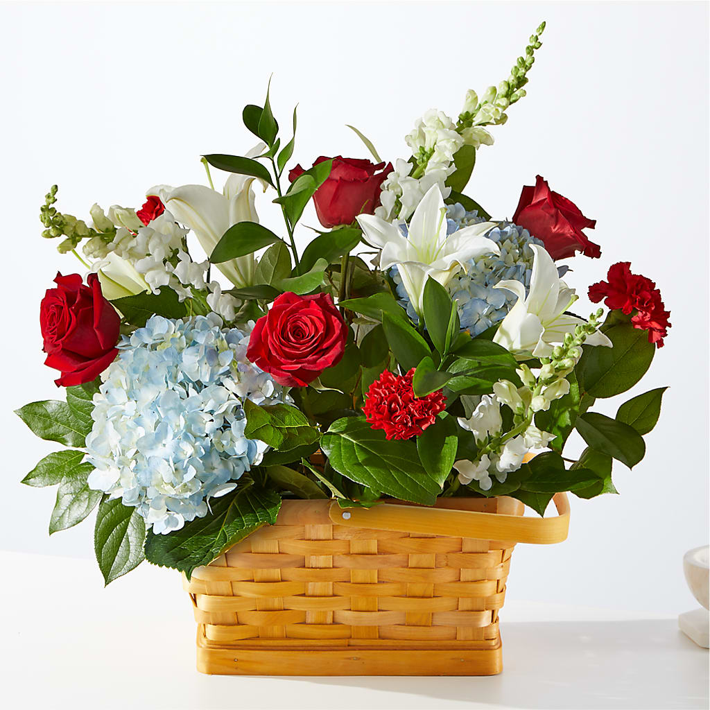 Greater Glory Basket – Albelos Flowers Llc, Tampa FL