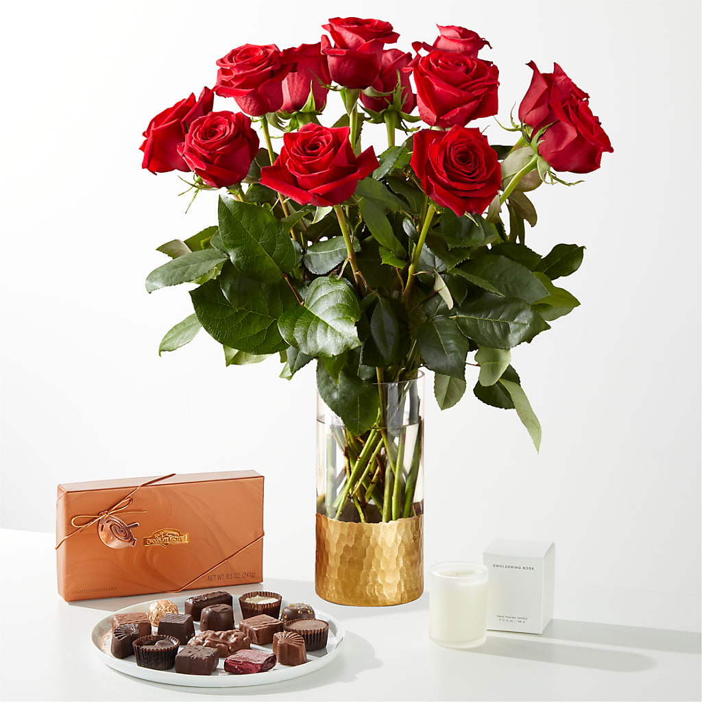 Classic Love Red Rose Bouquet – Albelos Flowers Llc, Tampa FL