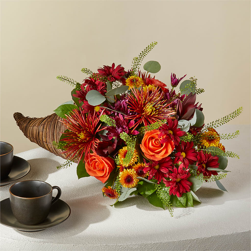 Autumn Herald Cornucopia – Albelos Flowers Llc, Tampa FL