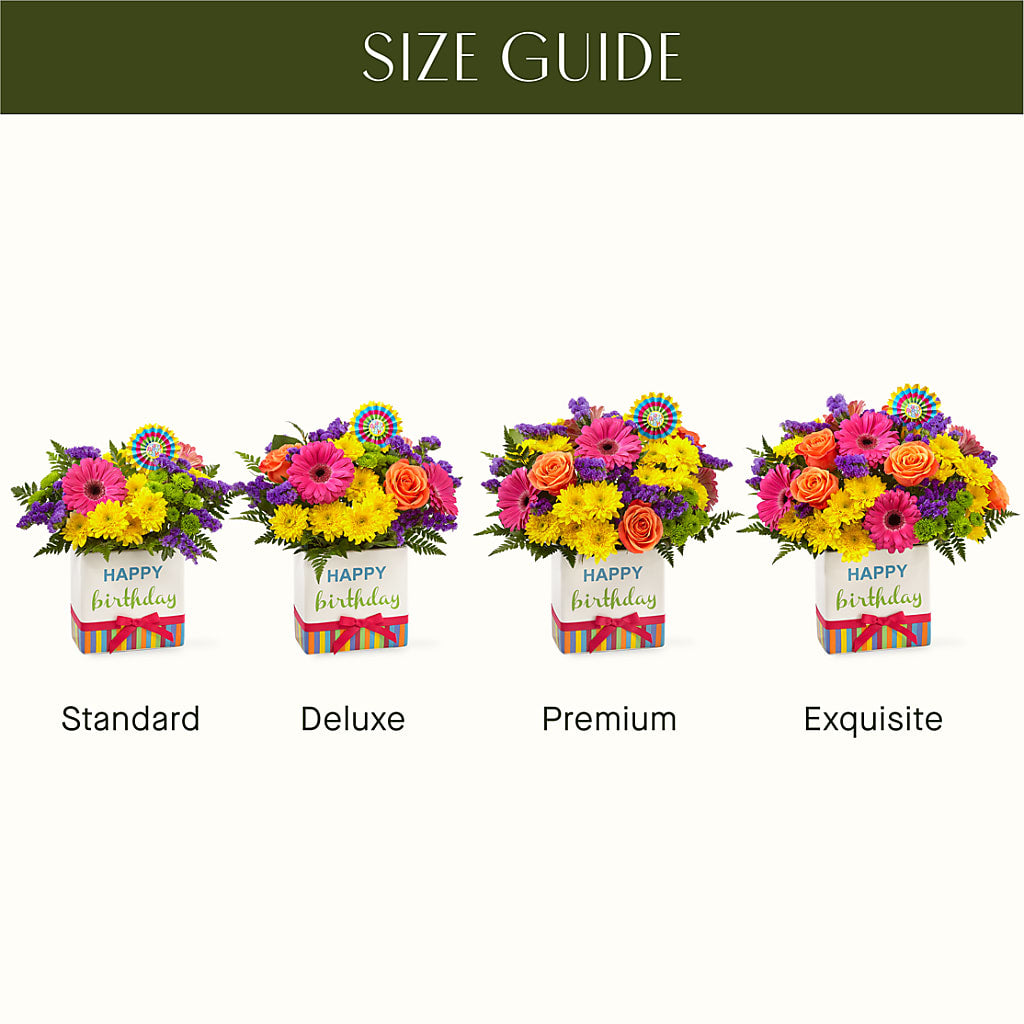 Birthday Brights Bouquet –  Albelos Flowers Llc, Tampa FL