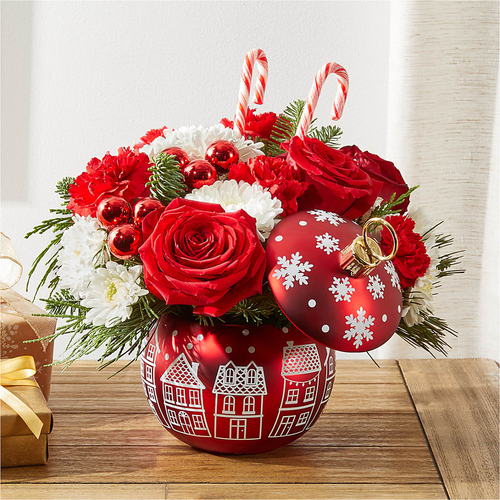Cheer in the Air Ornament –  Albelos Flowers Llc, Tampa FL