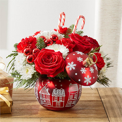 Cheer in the Air Ornament –  Albelos Flowers Llc, Tampa FL
