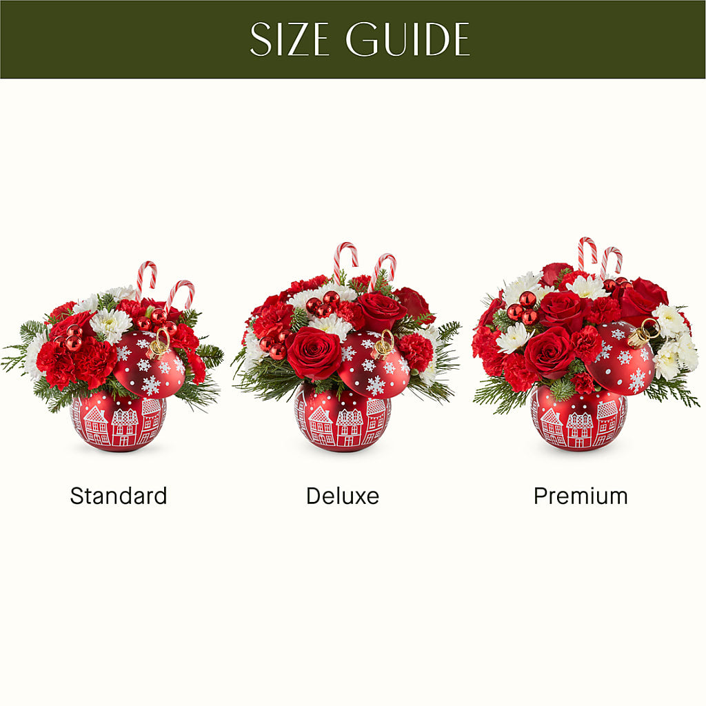 Cheer in the Air Ornament –  Albelos Flowers Llc, Tampa FL