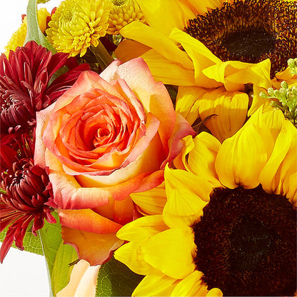 Golden Gourd Pumpkin Bouquet –  Albelos Flowers Llc, Tampa FL