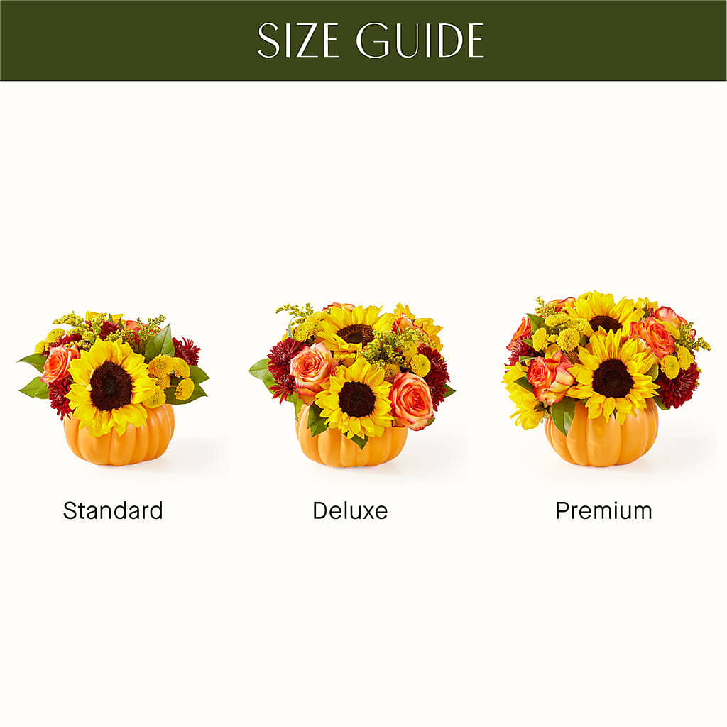 Golden Gourd Pumpkin Bouquet –  Albelos Flowers Llc, Tampa FL