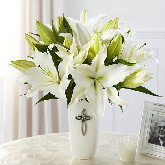 Faithful Blessings Bouquet –  Albelos Flowers Llc, Tampa FL