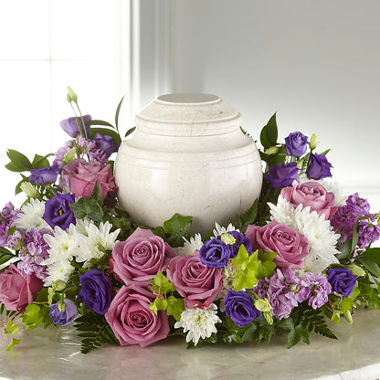 Blooming Sympathy Cremation Adornment –  Albelos Flowers Llc, Tampa FL