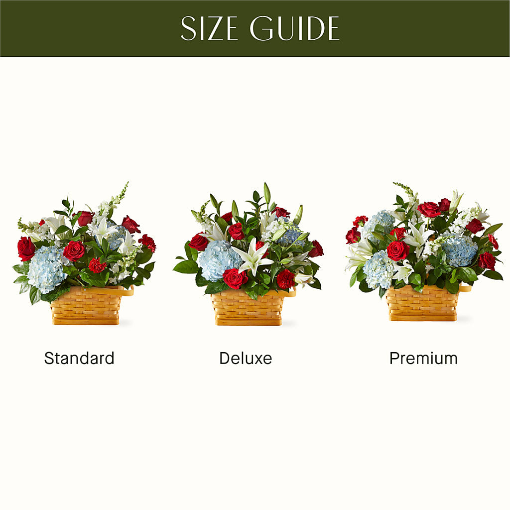 Greater Glory Basket –  Albelos Flowers Llc, Tampa FL