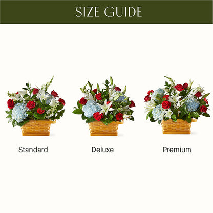 Greater Glory Basket –  Albelos Flowers Llc, Tampa FL