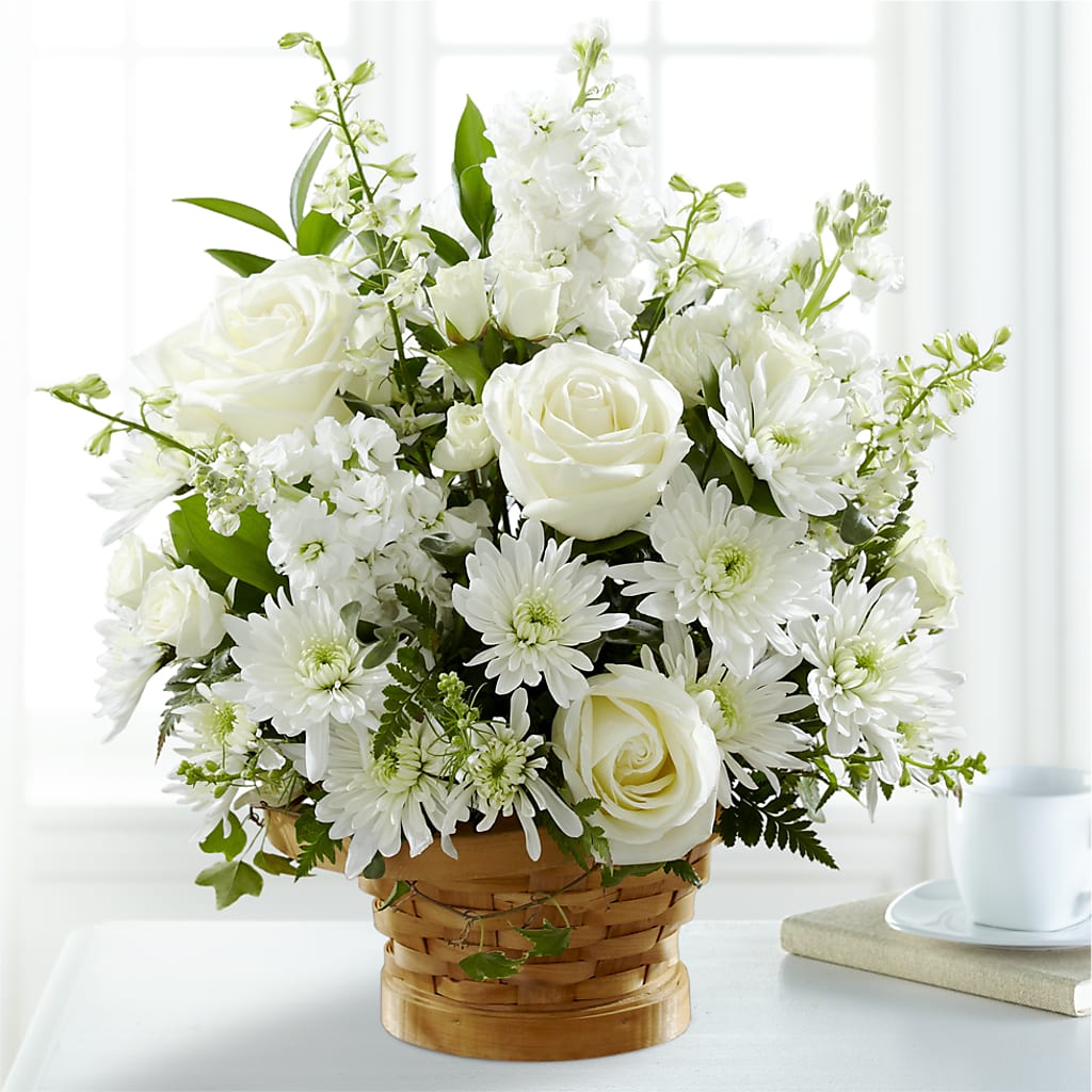 Heartfelt Condolences Arrangement –  Albelos Flowers Llc, Tampa FL
