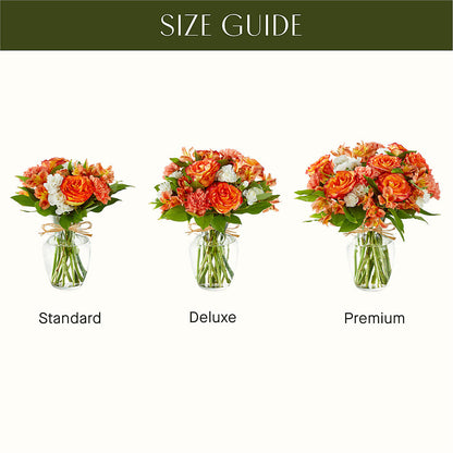 Apricot Glow Bouquet –  Albelos Flowers Llc, Tampa FL