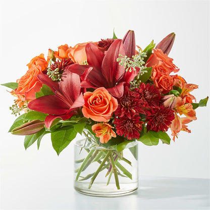 Crimson Leaves Bouquet –  Albelos Flowers Llc, Tampa FL