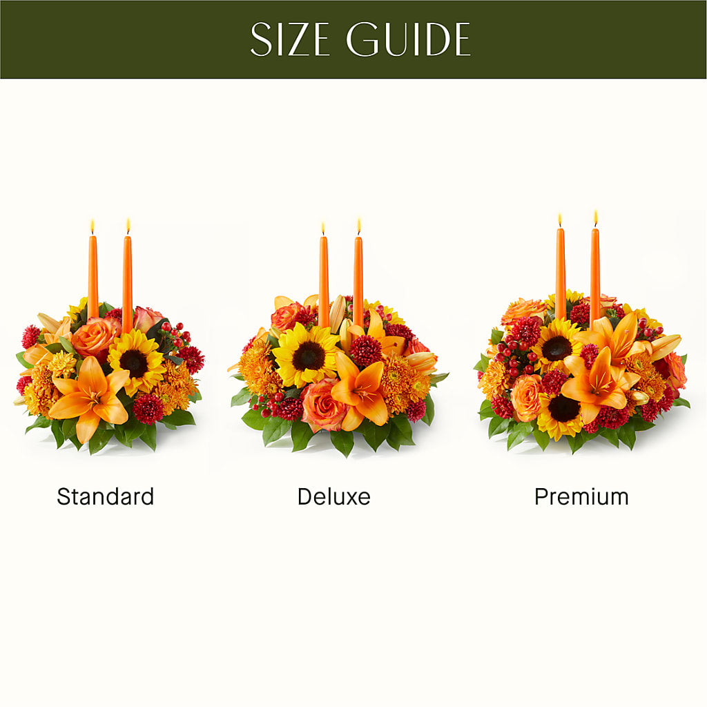 Grateful Centerpiece –  Albelos Flowers Llc, Tampa FL